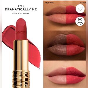 NIB Lancôme L’Absolu Rouge Lipstick in Color: Dramatically Me